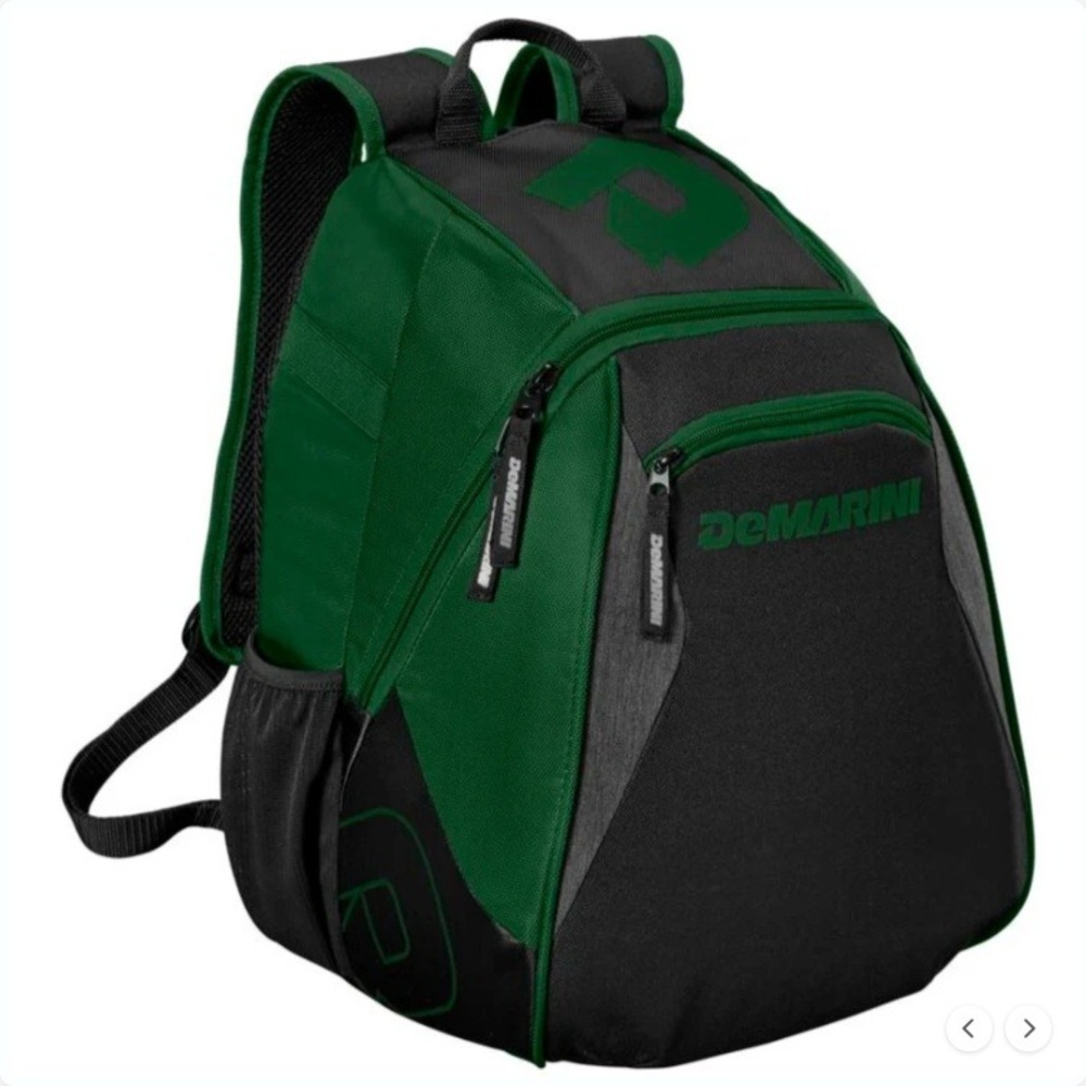DeMarini Voodoo OG Baseball Softball Backpack Dark Green Black WB5711703 NEW